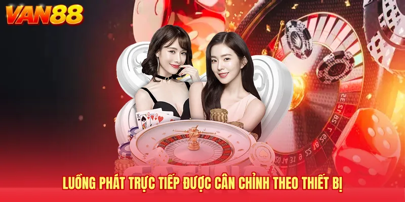 Luồng phát trực tiếp được cân chỉnh theo thiết bị